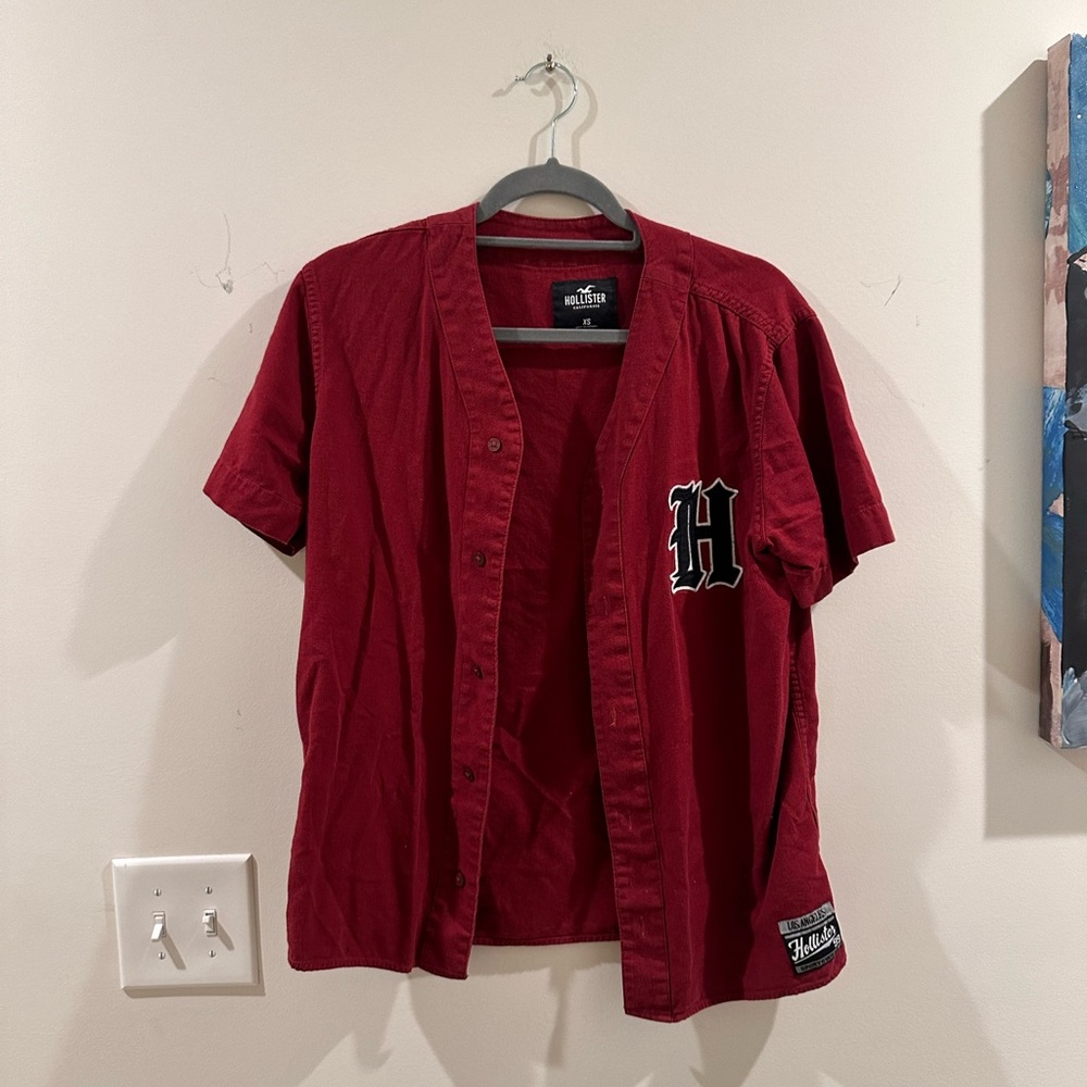 Hollister Mens Button Up